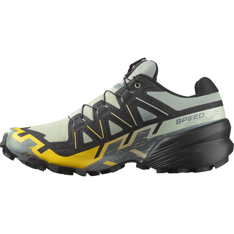 Salomon Speedcross 6 Men's Trail Running Shoes in Wrought Iron/Black-3