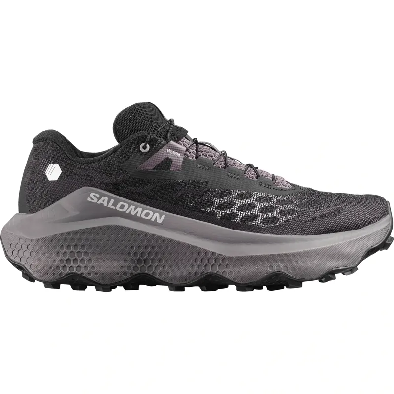 Salomon Ultra Glide 4 Men's Trail Running Shoe in Black/Dark Gull Gray
