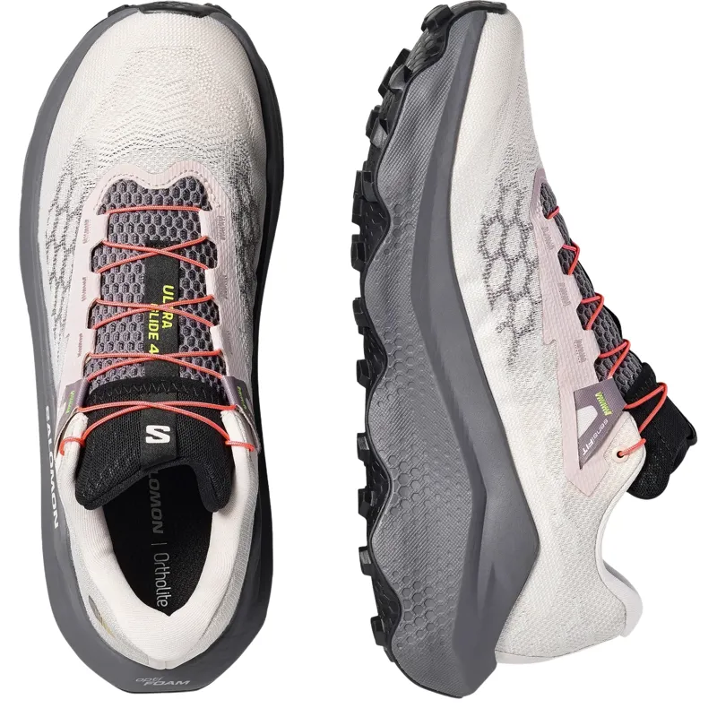 Salomon Ultra Glide 4 Wide Unisex Trail Running Shoes in Lilac Ash/Excalibur-2