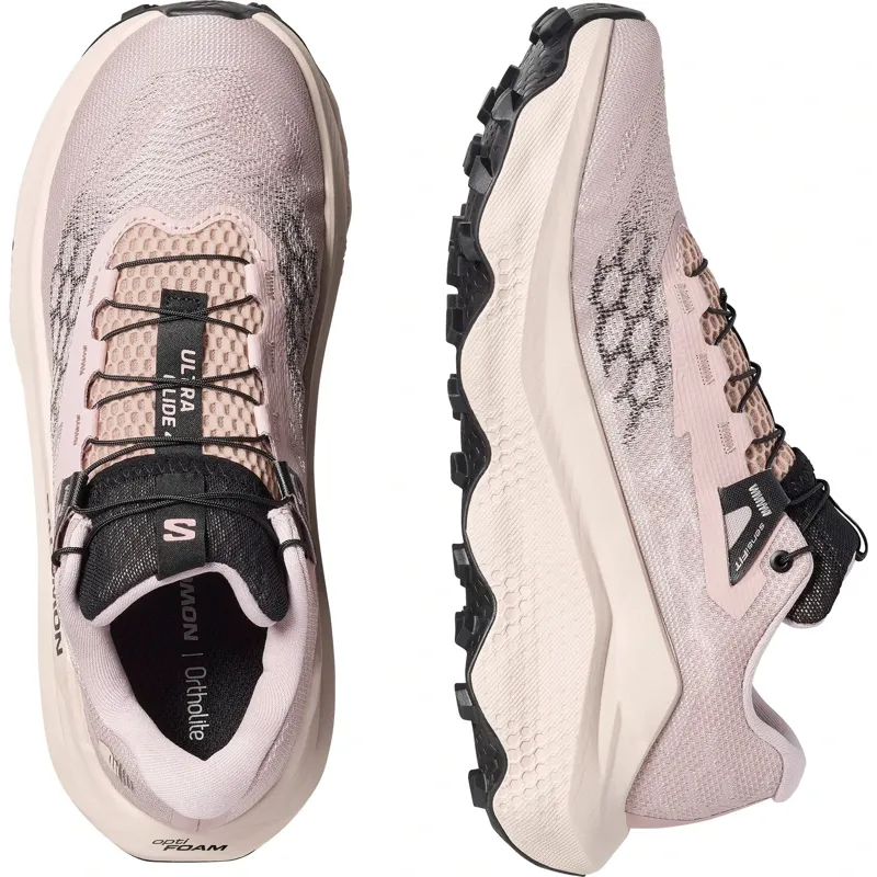 Salomon Ultra Glide 4 Women's Running Shoes in Shadow Gray/Tapioca-1