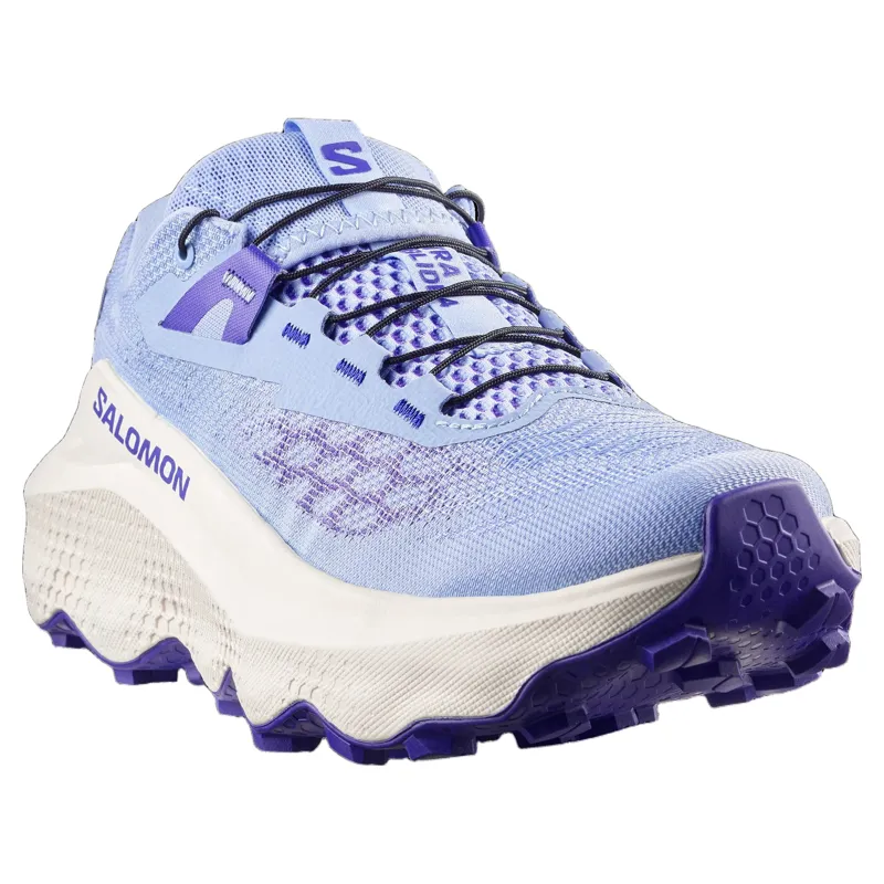 Salomon Ultra Glide 4 Women's Trail Running Shoes in Brunnera Blue/Vanilla Ice/Deep Blue-5
