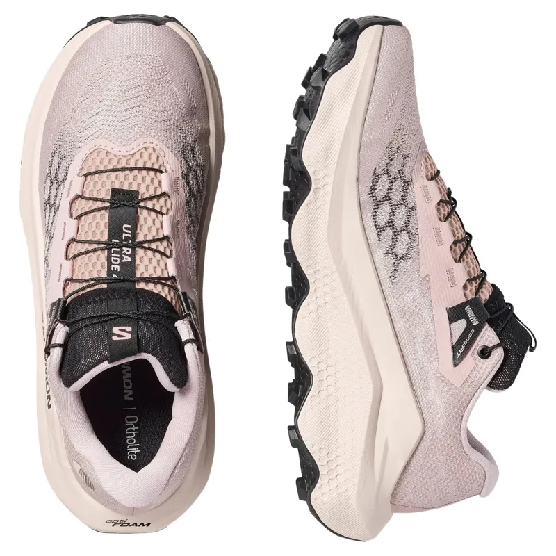 Salomon Ultra Glide 4 Women's Trail Running Shoes in Shadow Gray/Tapioca-1