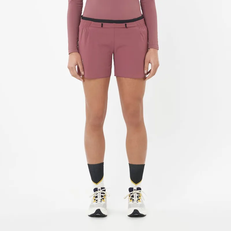 Salomon Sense Aero 5inch Women's Running Short in Nocturne/Cyclamen