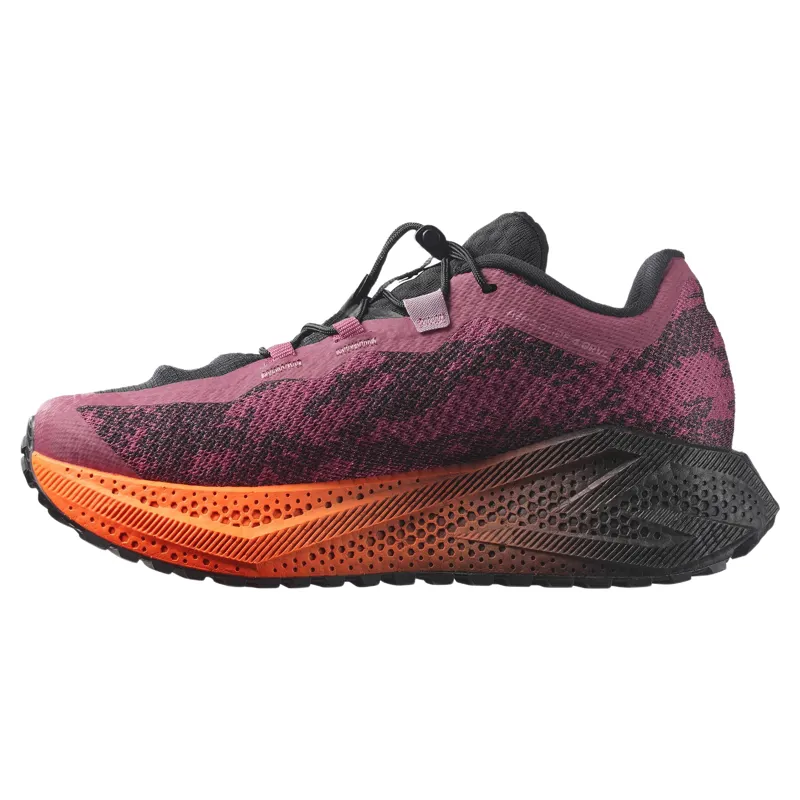 Salomon Aero Glide 4 Grvl Women's Trail Running Shoe in Nocturn/Black/Dusky Orchid-3