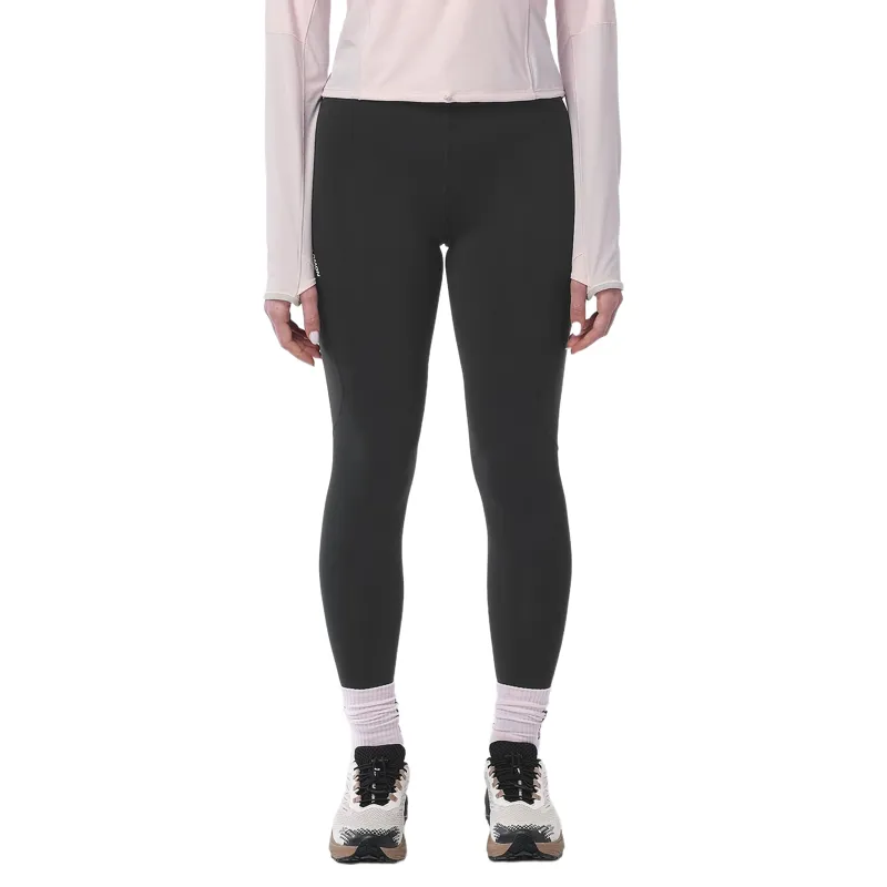 Salomon Women's SHAKEout CORE Warm Tights in Deep Black