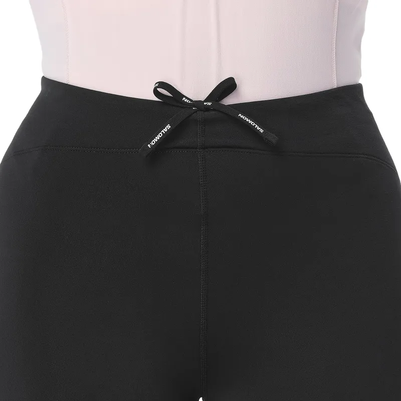 Salomon Women's SHAKEout CORE Warm Tights in Deep Black-4