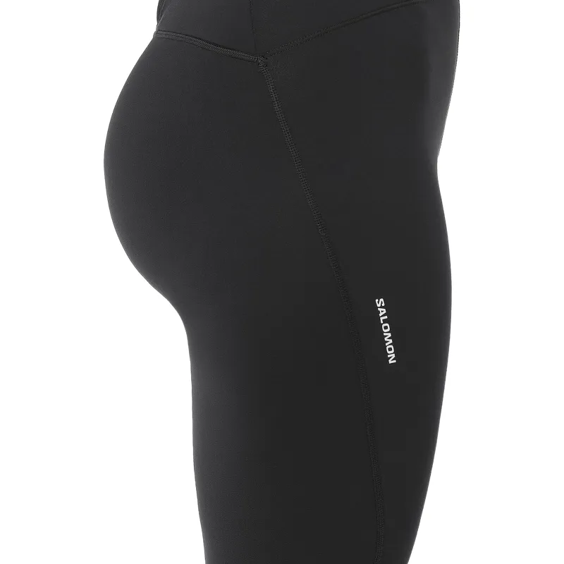 Salomon Women's SHAKEout CORE Warm Tights in Deep Black-5