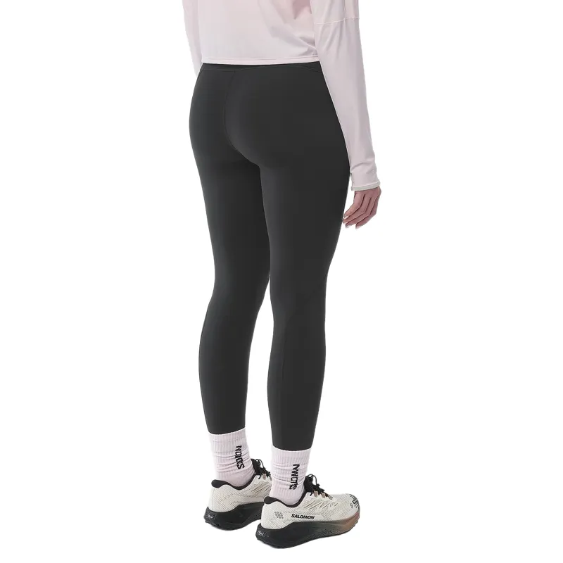 Salomon Women's SHAKEout CORE Warm Tights in Deep Black-2