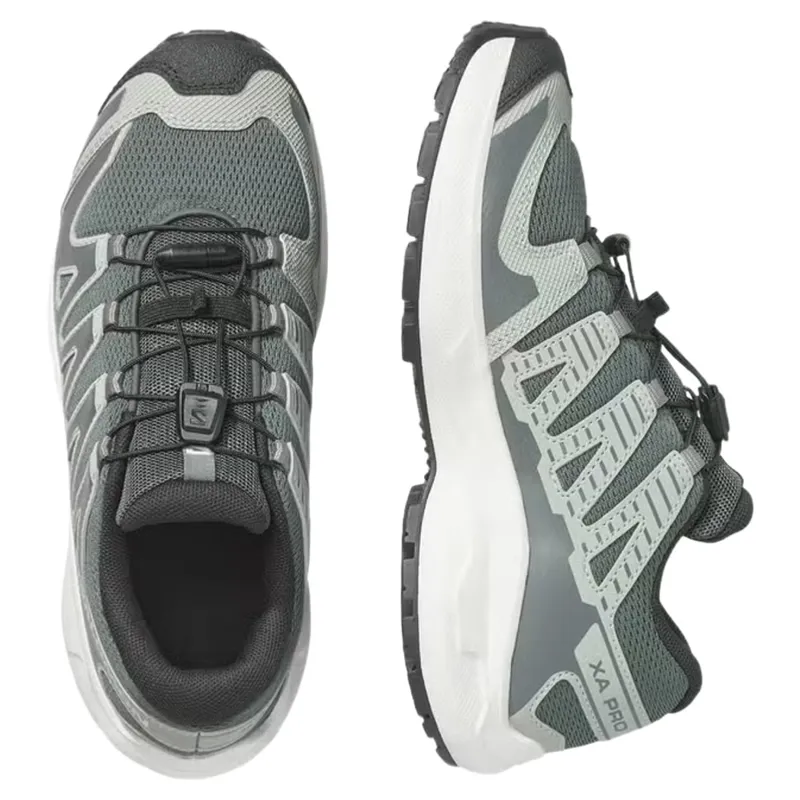 Salomon XA PRO Junior Trail Running Shoe in Urban Chic/Icicle/Wrought Iron-1