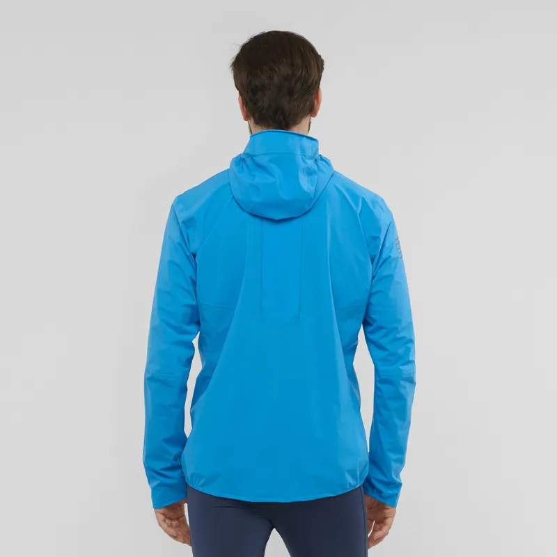 Salomon Bonatti Pro Men's Waterproof Running Jacket in Blithe-2