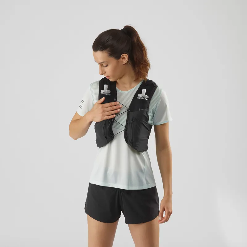 その他 SALOMON - SENSE PRO 10 SET BLACK Salomon Sense Pro 10 With Flasks | Hydration Packs and Vests