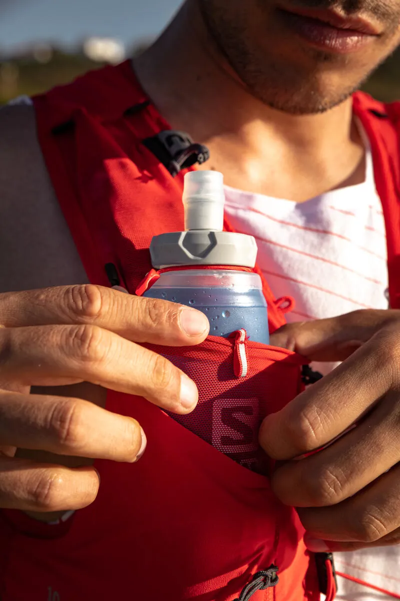 Salomon Sense Pro 10 Unisex Running Vest in Goji Berry/Black-6