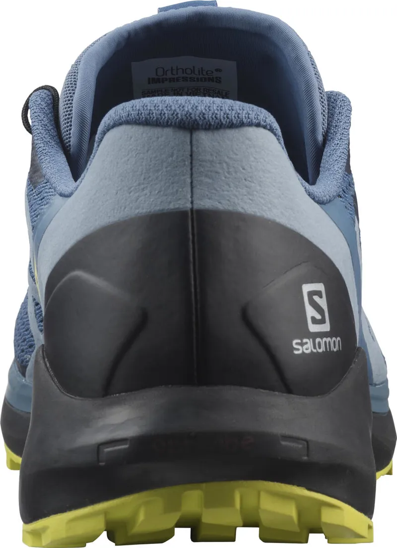 Salomon Sense Ride 4 Men's Trail Running Shoe in Copen Blue/Black/Ev-5