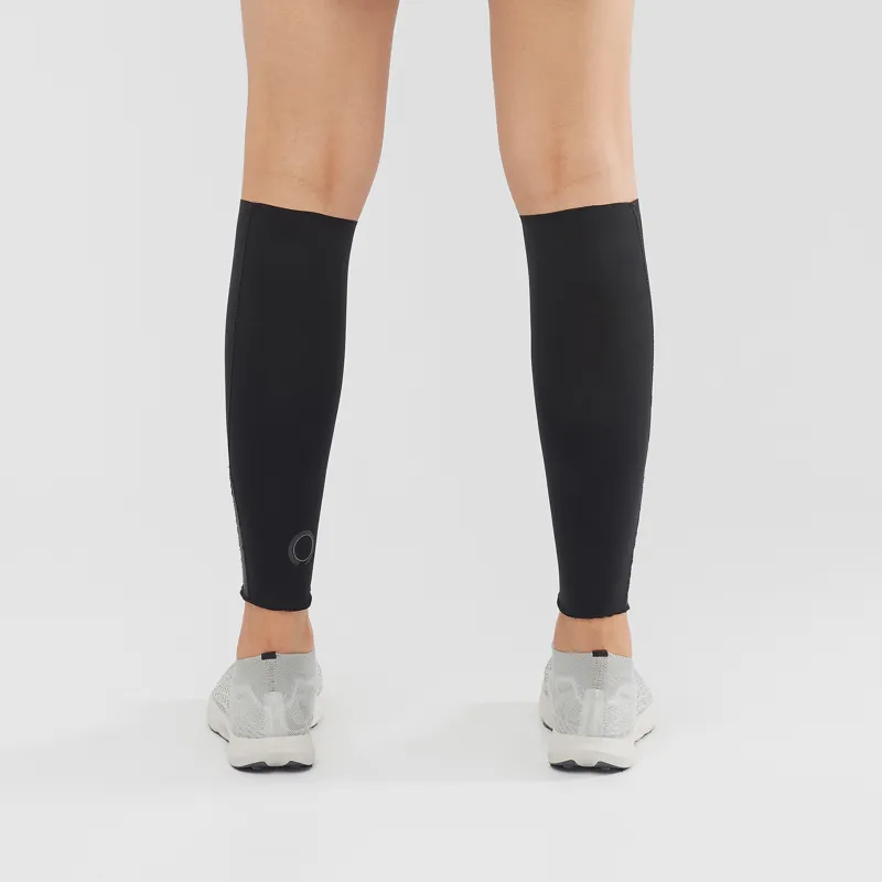Salomon S/LAB NSO Calf Unisex Compression Sleeves in Black-3