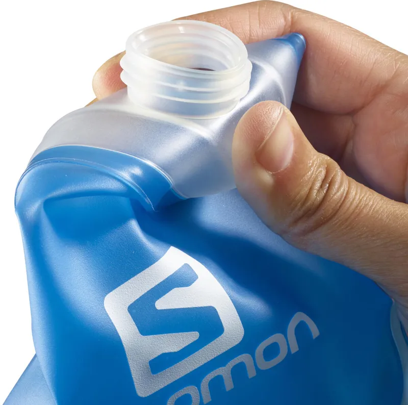 Salomon Soft Flask Straw in 500ml/17oz Clear Blue-2