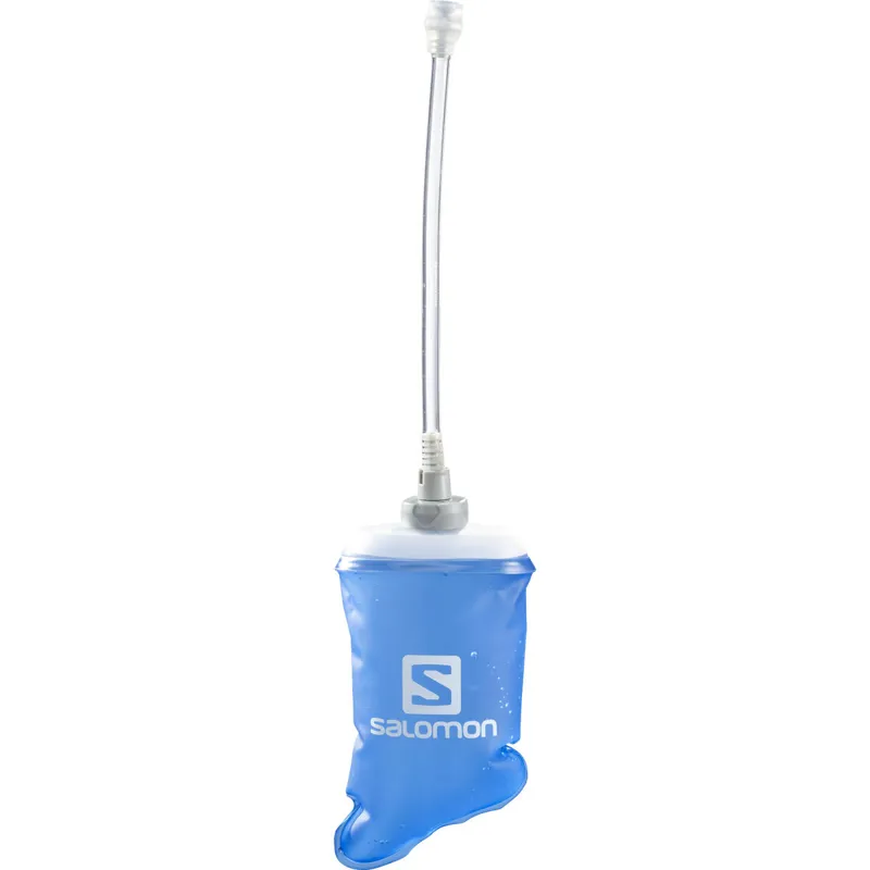 Salomon Soft Flask Straw in 500ml/17oz Clear Blue