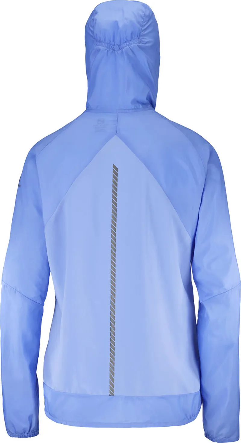 Salomon Bonatti Cross Wind Women's Running Windshirt in Provence-1