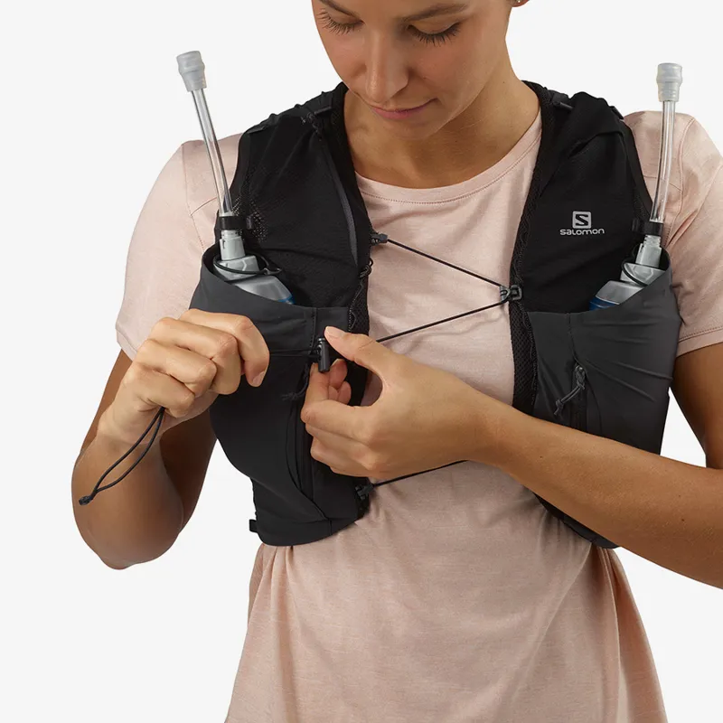 Salomon Sense Pro 10 Women's Running Vest in Black/Ebony-4