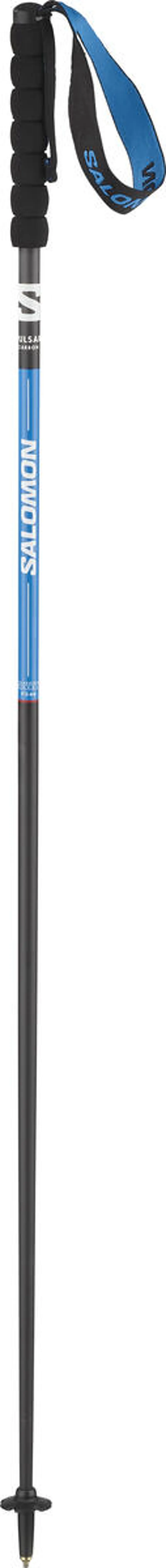 Salomon Pulsar Carbon Running Poles in Blue