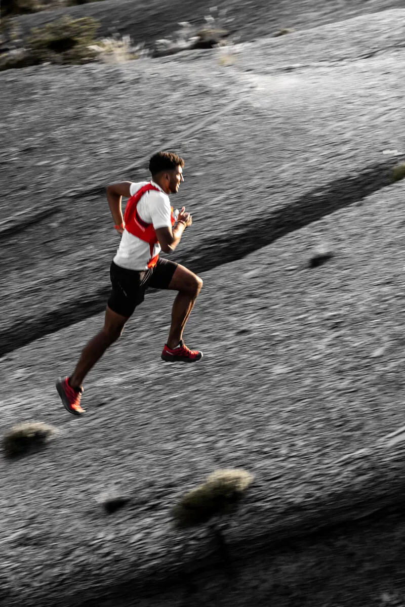 Salomon Sense Pro 10 Unisex Running Vest in Fiery Red/Ebony/Cabernet-9