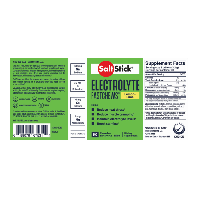 SaltStick FastChews in Lemon/Lime-1