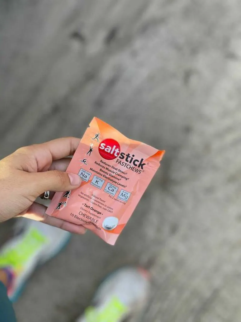 SaltStick FastChews in Tart Orange-2