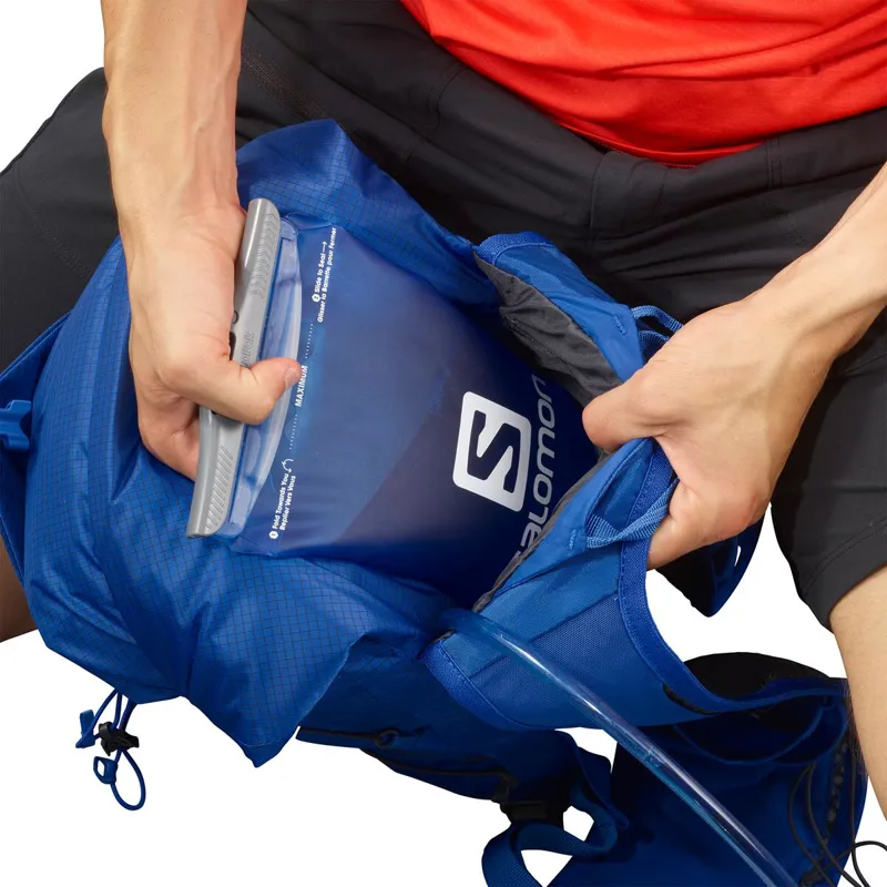 Salomon XA 15 Unisex Hiking/Outdoor Rucksack in Nautical Blue/Ebony-4