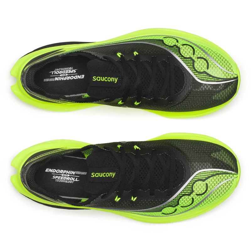 Saucony Endorphin Pro 5 Men's Road Running Shoe in Citron/Black-1