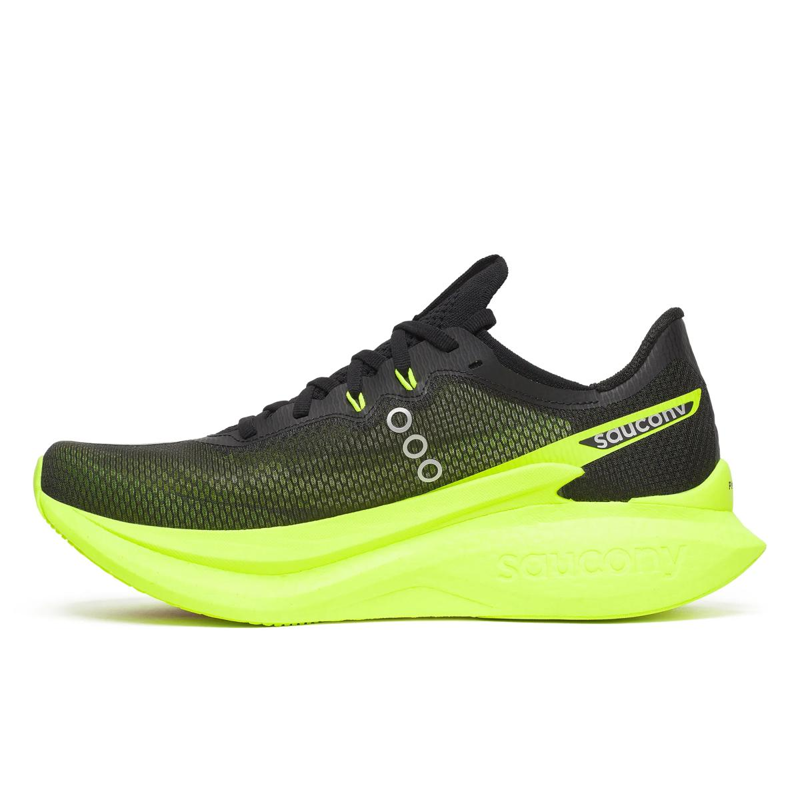 Saucony Endorphin Pro 5 Men's Road Running Shoe in Citron/Black-3