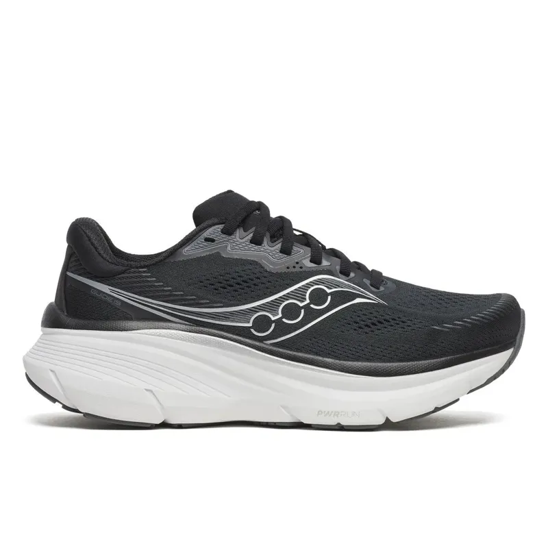 Saucony Guide 19 Women's Road Running Shoe in Black/Calm