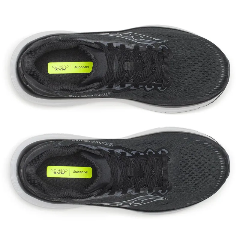 Saucony Guide 19 Women's Road Running Shoe in Black/Calm-1