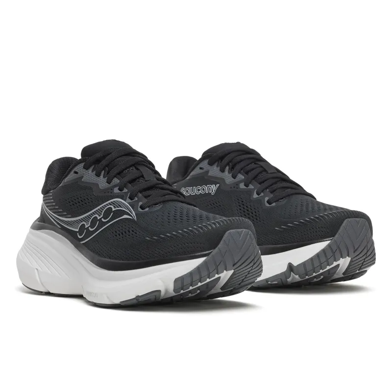 Saucony Guide 19 Women's Road Running Shoe in Black/Calm-4