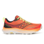 Saucony Peregrine 16 Mens Trail Running Shoe in Fire/Black