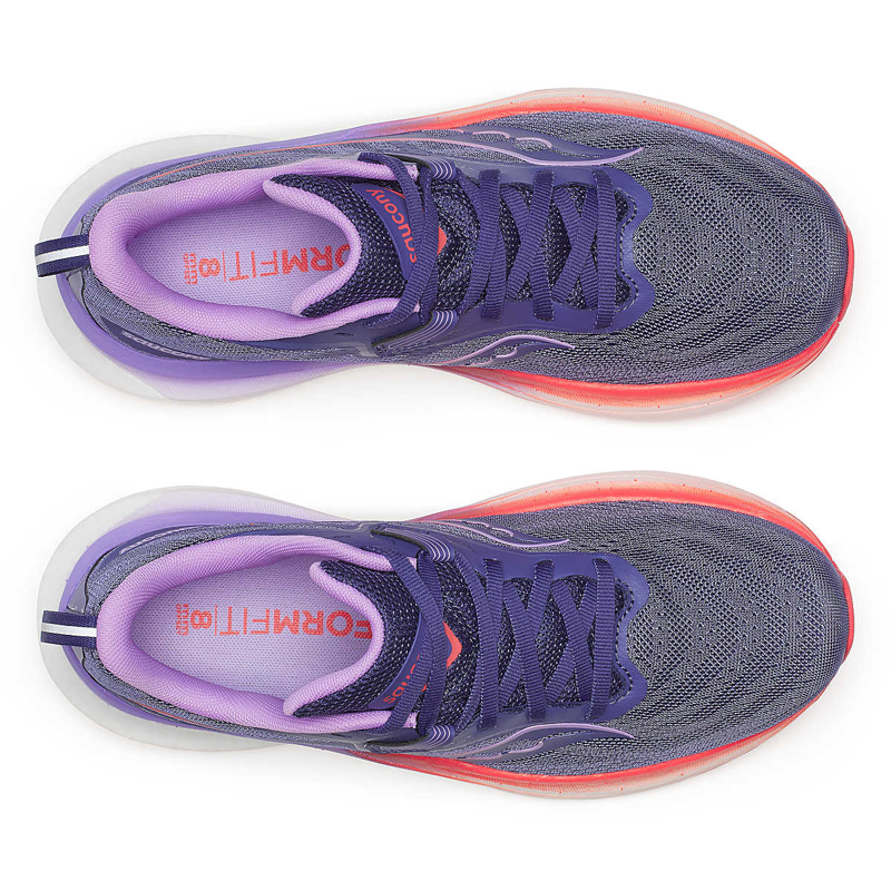 Saucony Tempus 2 Women's Road Running Shoe in Marine/Crocus-1