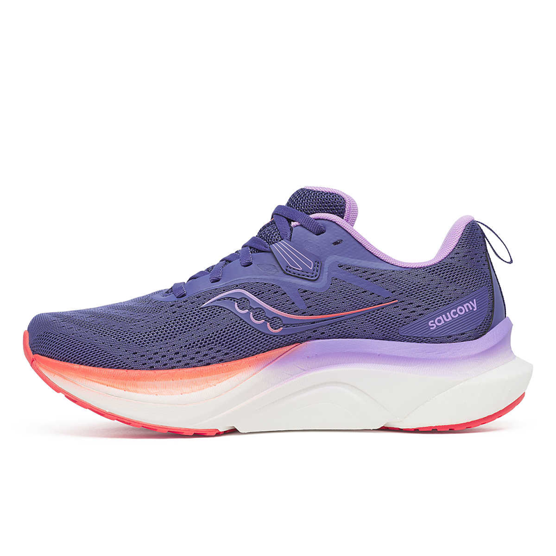 Saucony Tempus 2 Women's Road Running Shoe in Marine/Crocus-3