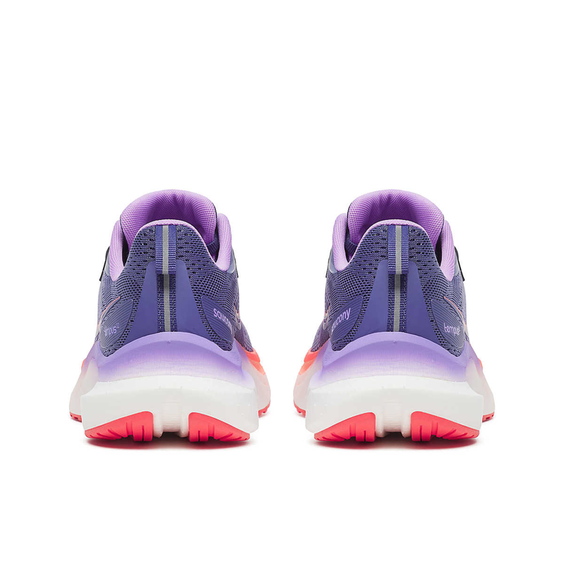 Saucony Tempus 2 Women's Road Running Shoe in Marine/Crocus-4