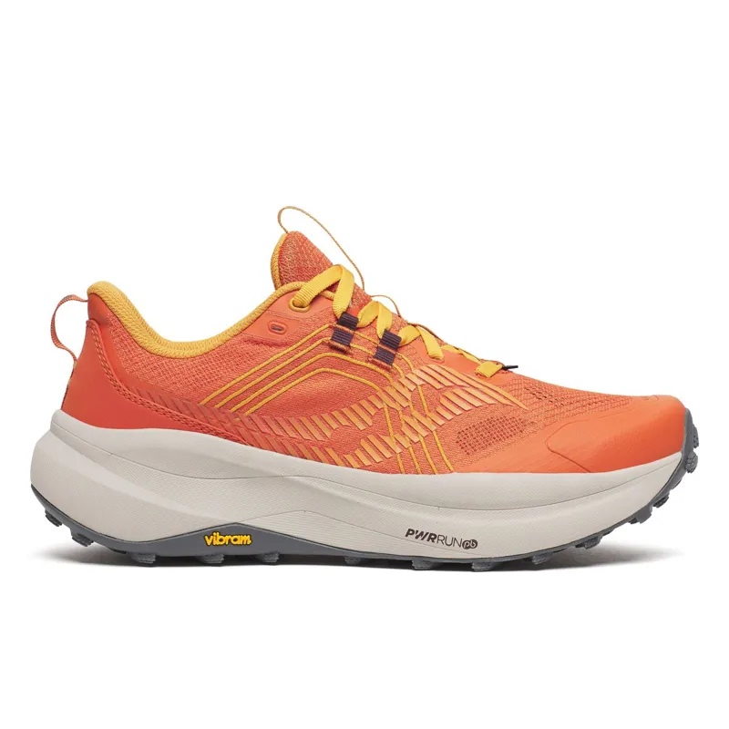 Saucony Xodus Ultra 4 Men's Trail Running Shoe in Amber/Autumn