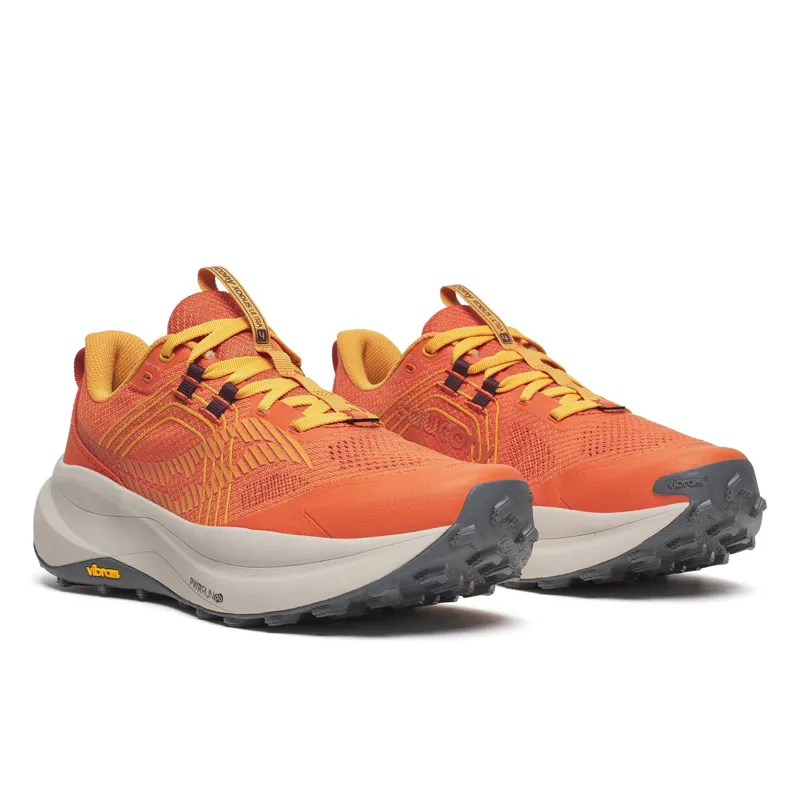 Saucony Xodus Ultra 4 Men's Trail Running Shoe in Amber/Autumn-1