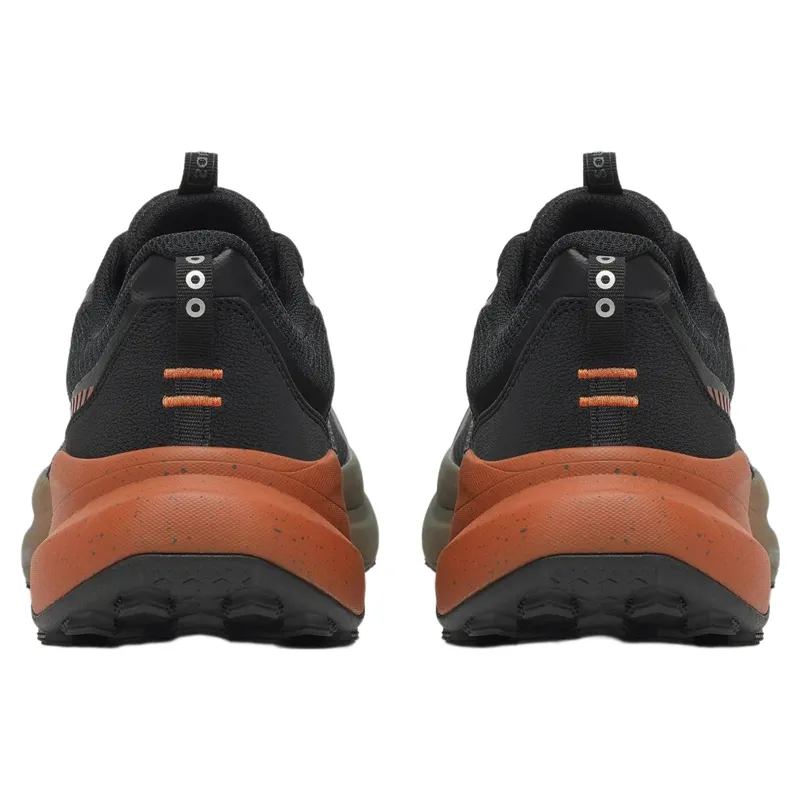 Saucony Xodus Ultra 4 Men's Trail Running Shoe in Black/Rust-5