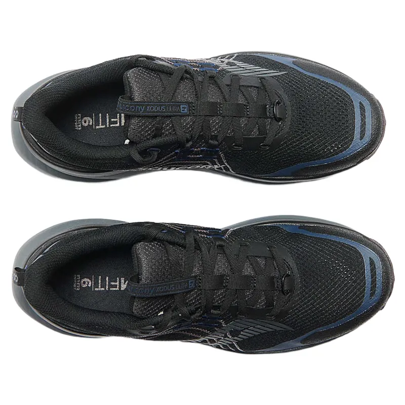 Saucony Xodus Ultra 4 Men's Trail Running Shoe in Black/Navy-2