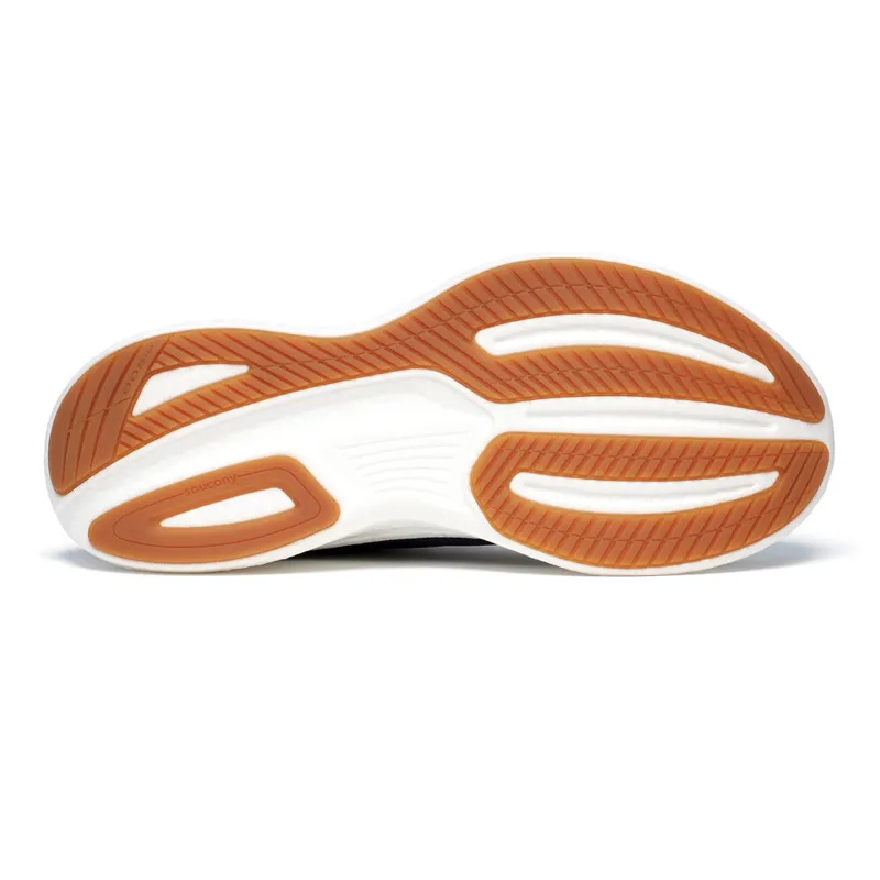 Saucony Ride 17 Men's Road Running Shoe in Navy/Gum-1