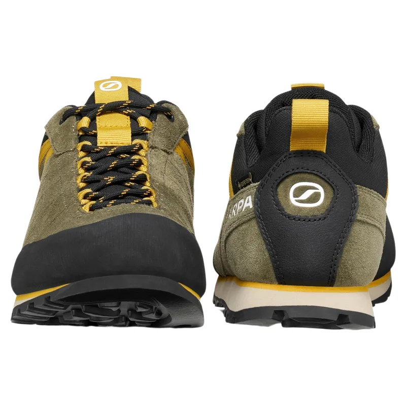 Scarpa Crux 2 GTX Men's Approach Shoe in Kalamata/Lemon Curry-4
