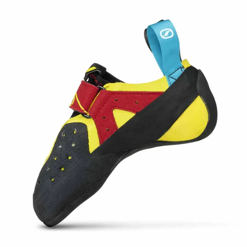 Scarpa Drago Kids Climbing Shoe in Yellow-2