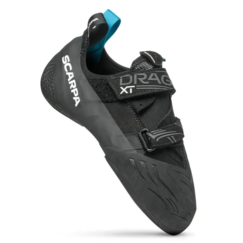 Scarpa Drago XT Unisex Climbing Shoe in Black/Iron-1