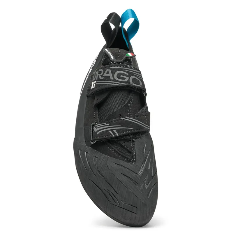 Scarpa Drago XT Unisex Climbing Shoe in Black/Iron-2
