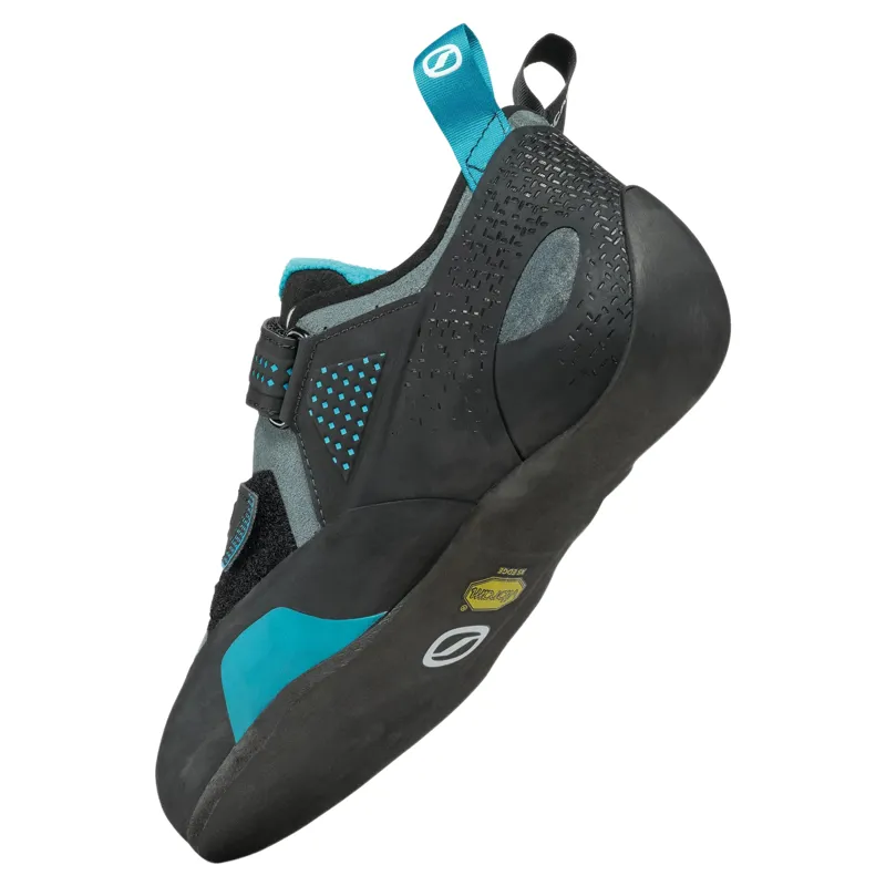 Scarpa Force Men's Climbing Shoe in Conifer/Azure-5