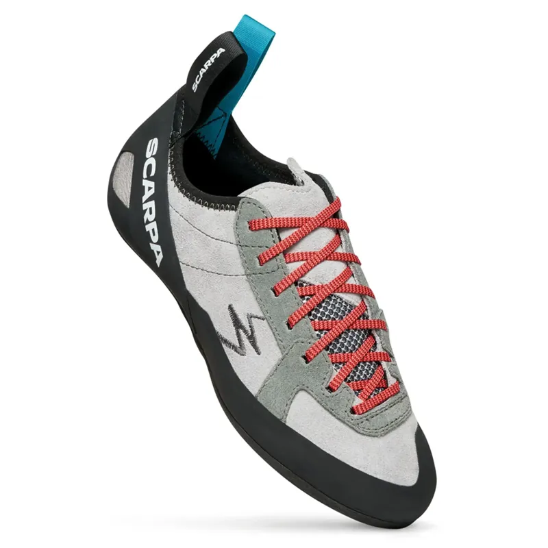 Scarpa Helix Women's Climbing Shoe in Silver/Mid Gray-4