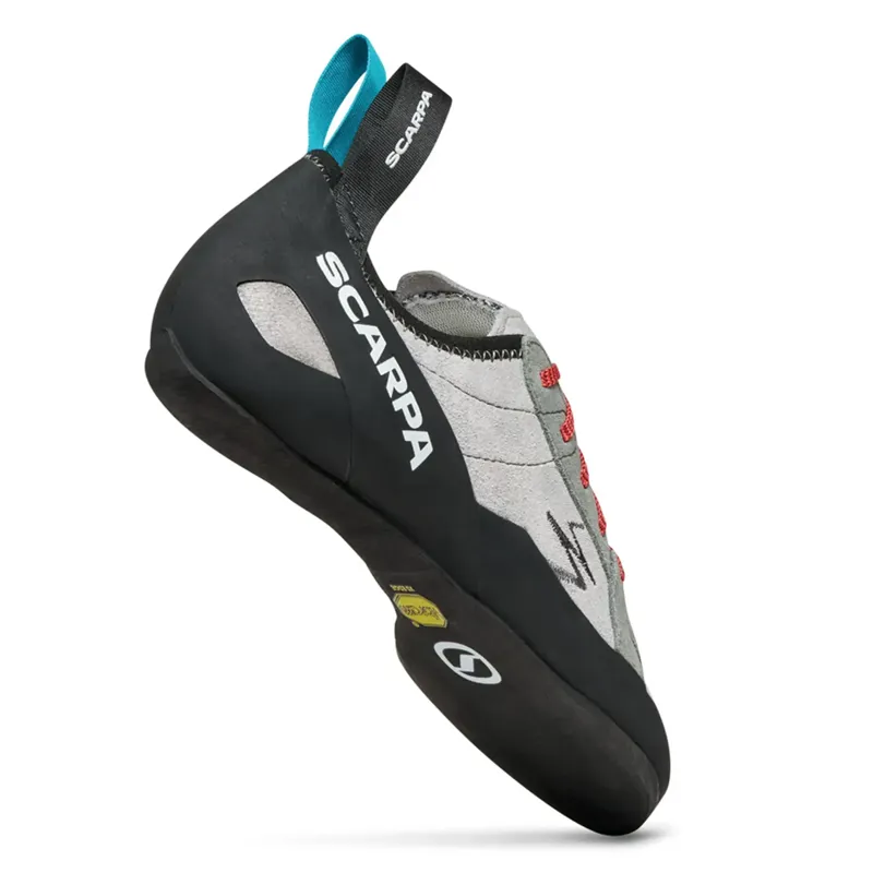 Scarpa Helix Women's Climbing Shoe in Silver/Mid Gray-6