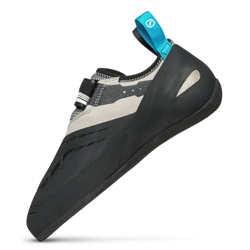 Scarpa Origin VS Unisex Climbing Shoe in Light Gray/Red-3