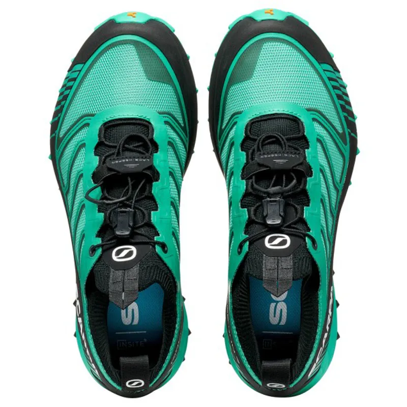 Scarpa Ribelle Run 2 Women's Trail Running Shoe in Aqua Green/Black-4